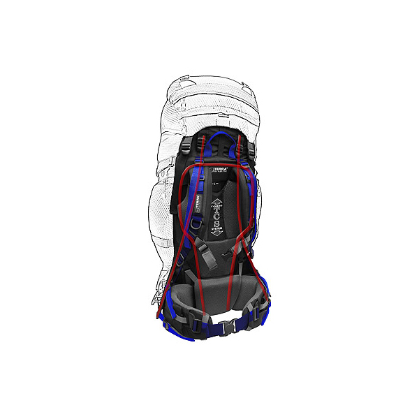 Подвесная система TCS TORSO в рюкзаке Vertex